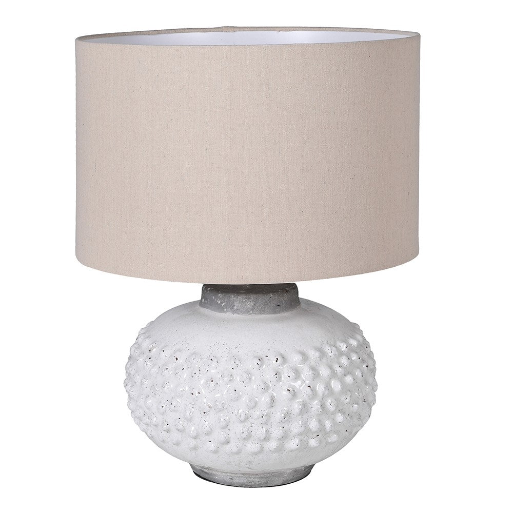 April Table Lamp with Grey Shade
