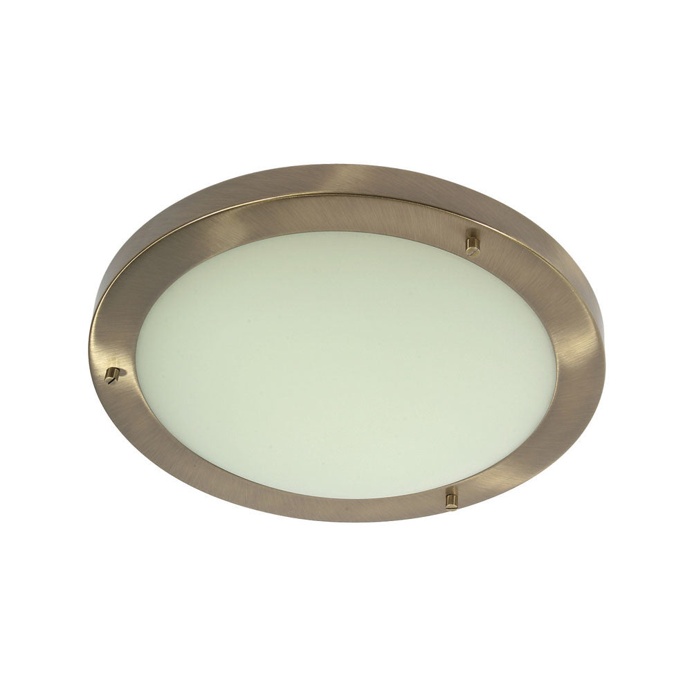 Rondo Flushed Bathroom Light IP44 - Various Sizes & Colours