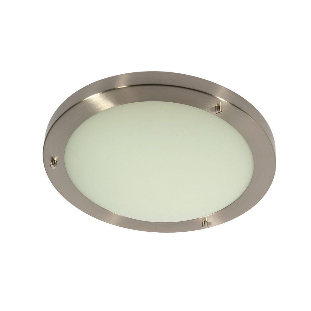 Rondo Flushed Bathroom Light IP44 - Various Sizes & Colours