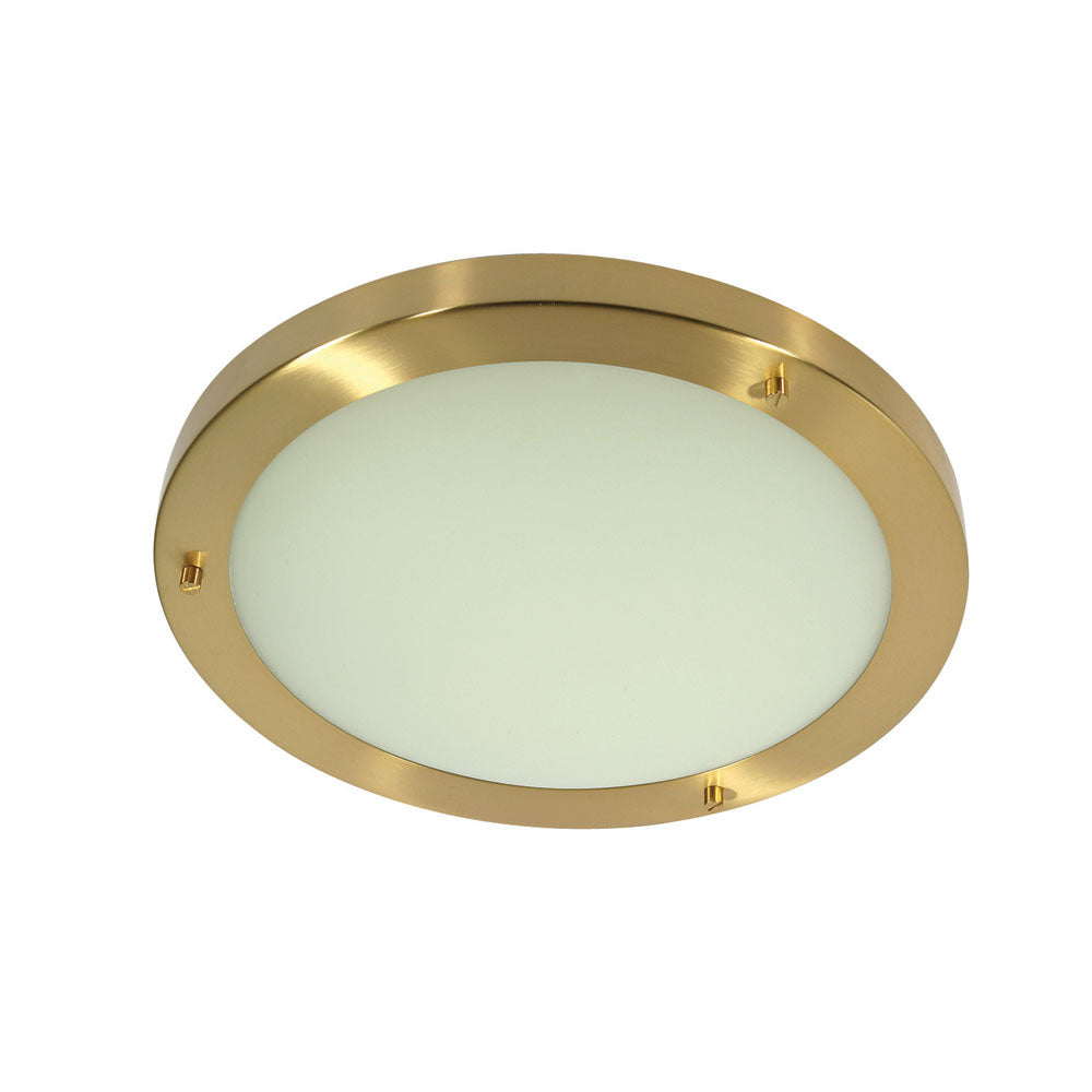 Rondo Flushed Bathroom Light IP44 - Various Sizes & Colours