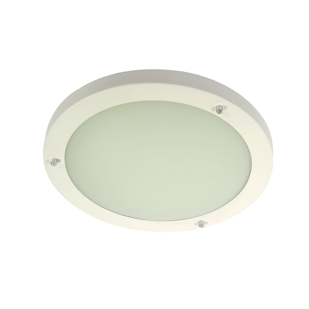 Rondo Flushed Bathroom Light IP44 - Various Sizes & Colours