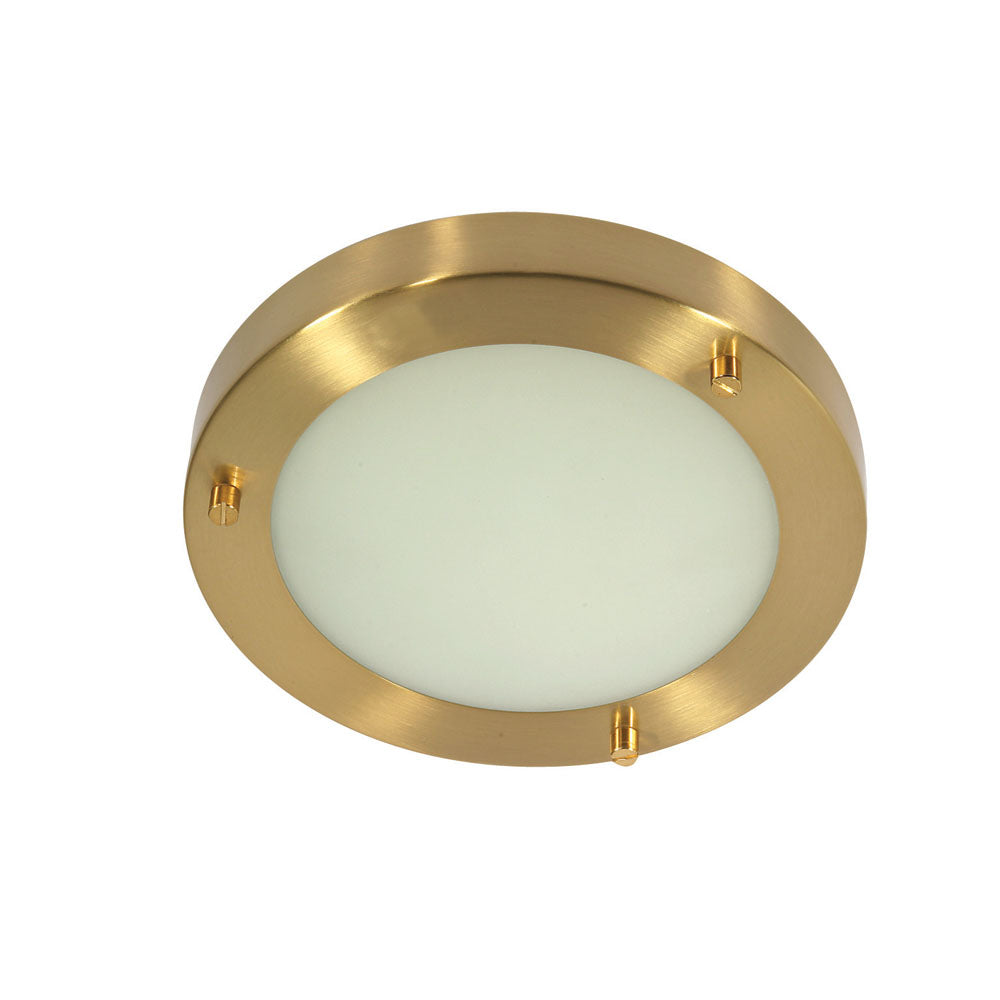 Rondo Flushed Bathroom Light IP44 - Various Sizes & Colours