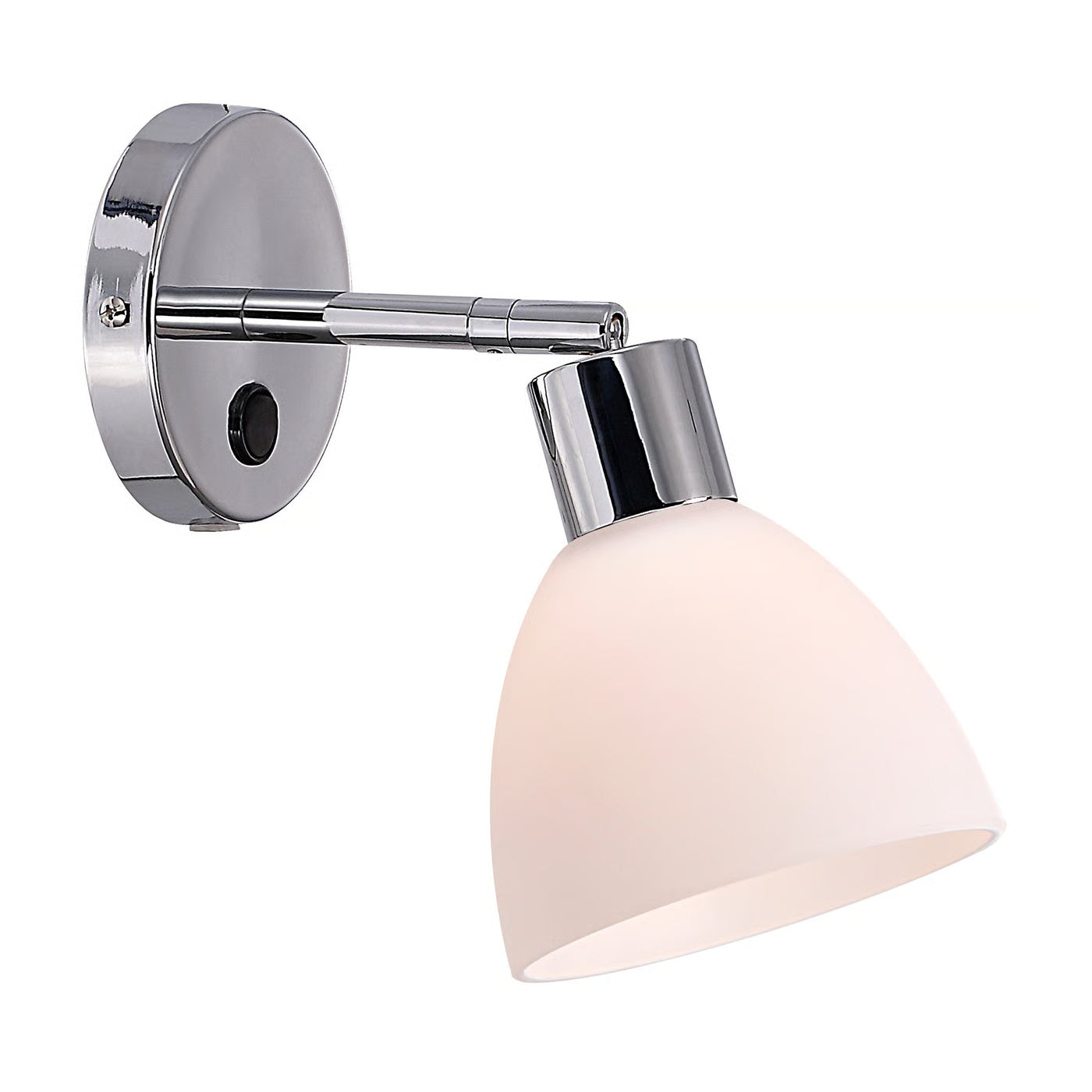 Ray Wall Light- Black/ Chrome Finishes