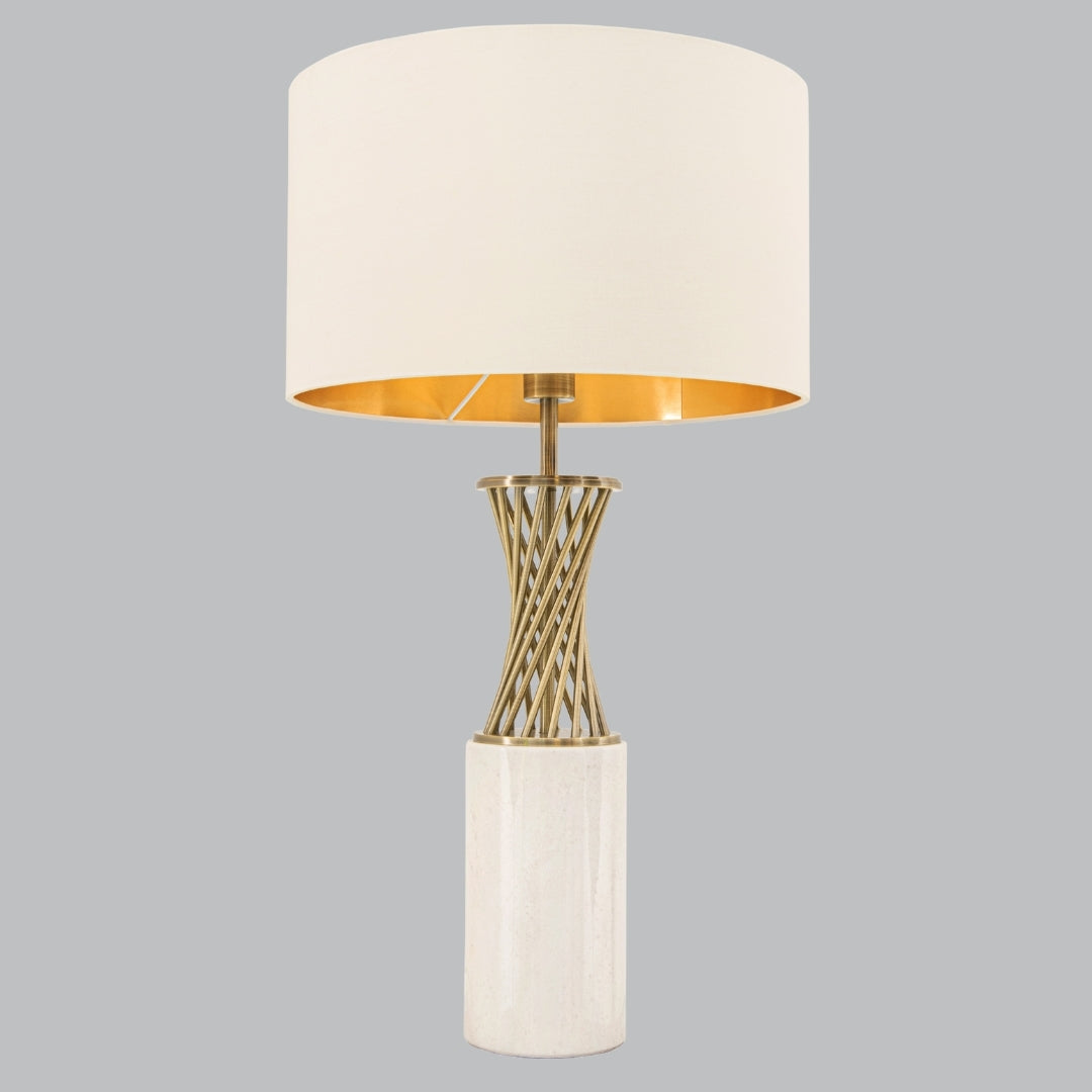 Rylan White Table Lamp