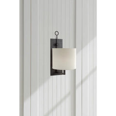 Aspen Iron Wall Lamp - Blackened Rust
