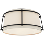 Callaway Small Flush Mount- Antique Brass/ Bronze