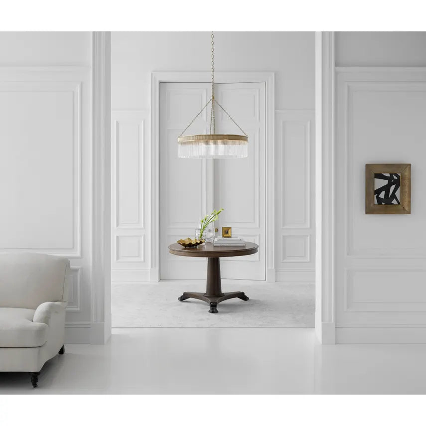 Menil Small/ Large Chandelier- Bronze/ Soft Brass Finish