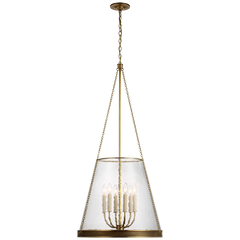 Reese 18"/22" Pendant- Bronze/ Soft Brass Finish