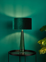 Samara Green Table Lamp- Green Base & Shade