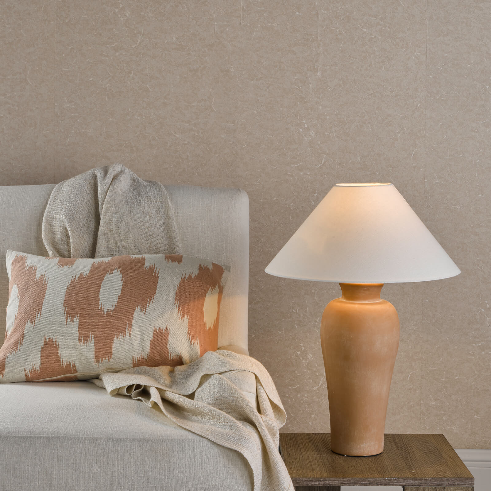Sasha Terracotta Table Lamp