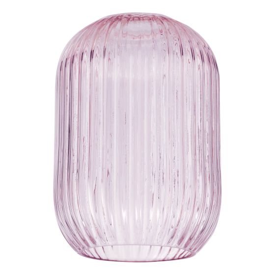 Sawyer Easy Fit Shade Ribbed Glass/ Smoked/ Champagne