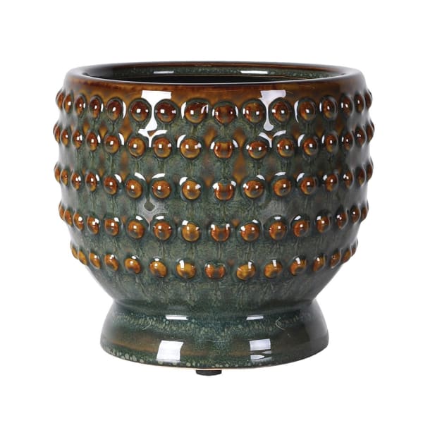 Reactive Glaze Ceramic Pot - Christmas Gift