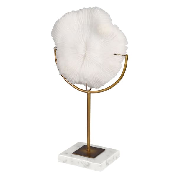 Faux Coral On Stand
