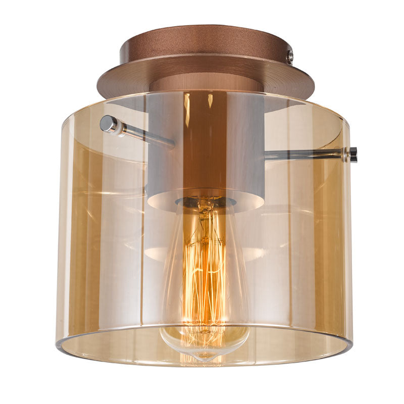 Fade 1Lt Flush Light - Various Colours
