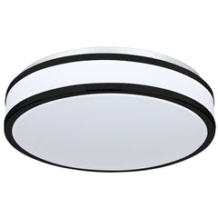 IP44 Surface Fitting Integrated LED Polished Chrome/Black IP44