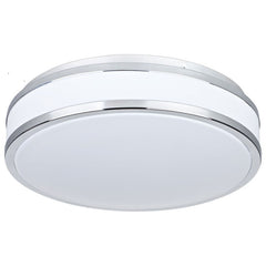 IP44 Surface Fitting Integrated LED Polished Chrome/Black IP44