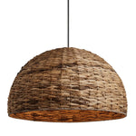Sea Grass Giant Dome Pendant Light - Natural