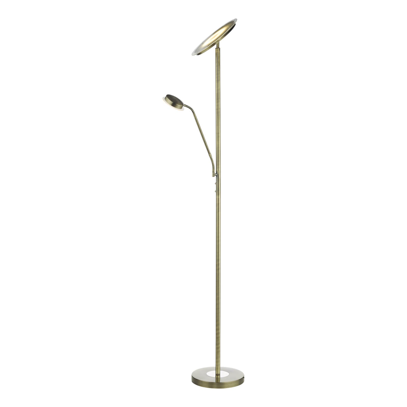 Shelby Mother & Child Lamp Antique Brass Led