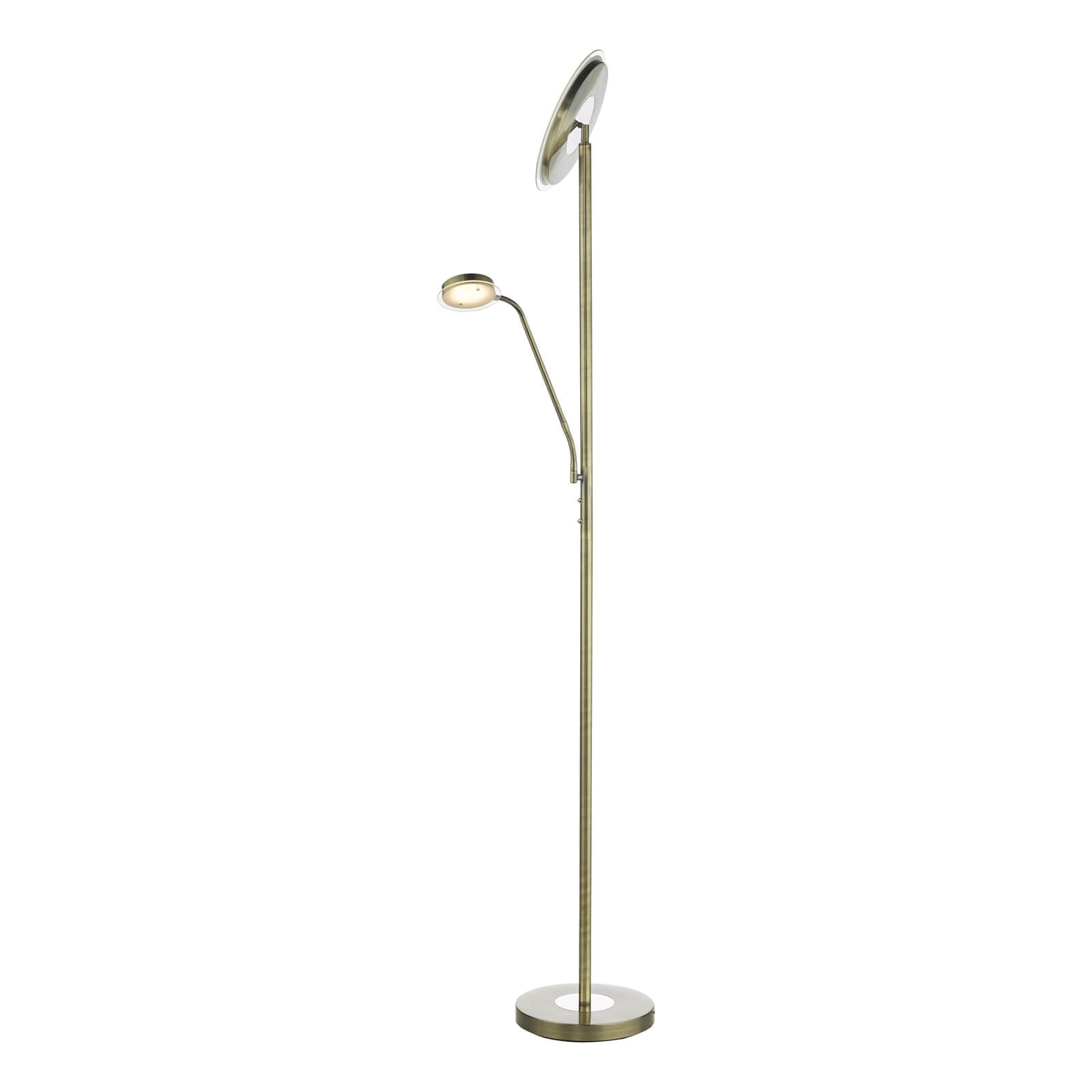 Shelby Mother & Child Lamp Antique Brass Led