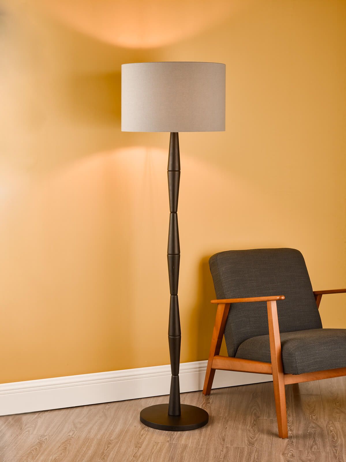 Sierra Floor Lamp Black- Base Only