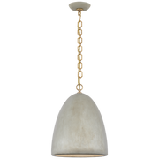 Elliot Dome Pendant in Portland Gray- Various Sizes