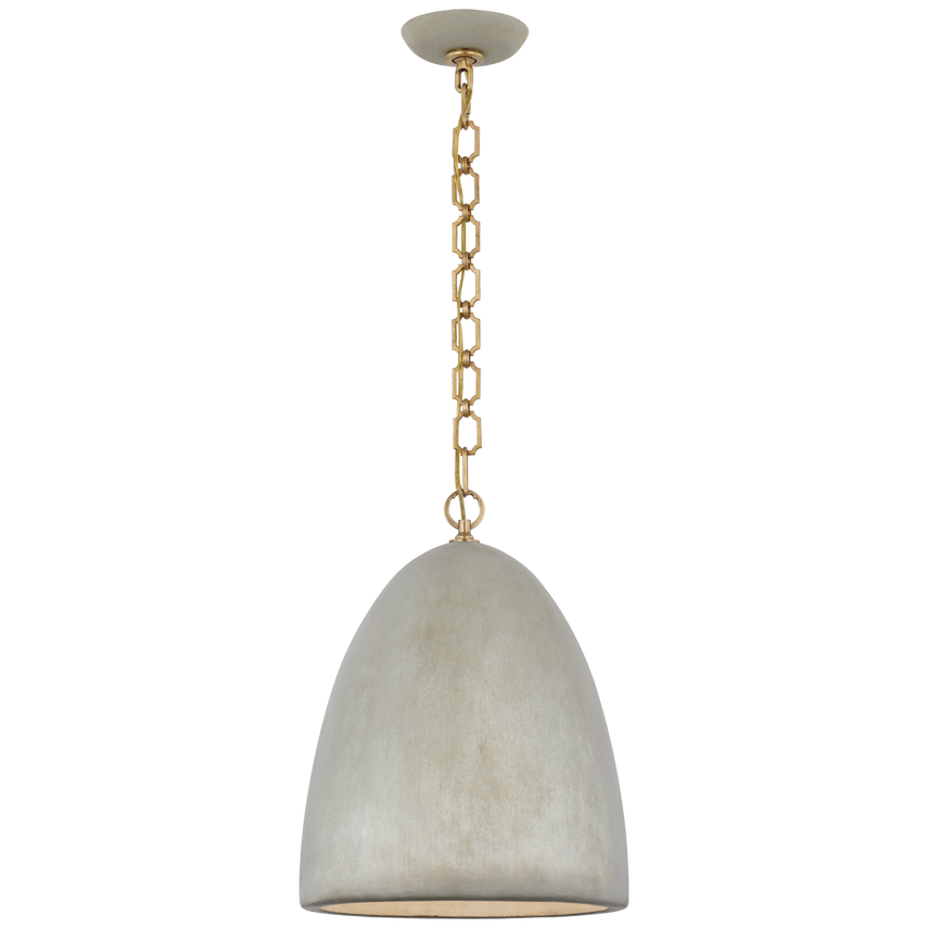 Elliot Dome Pendant in Portland Gray- Various Sizes