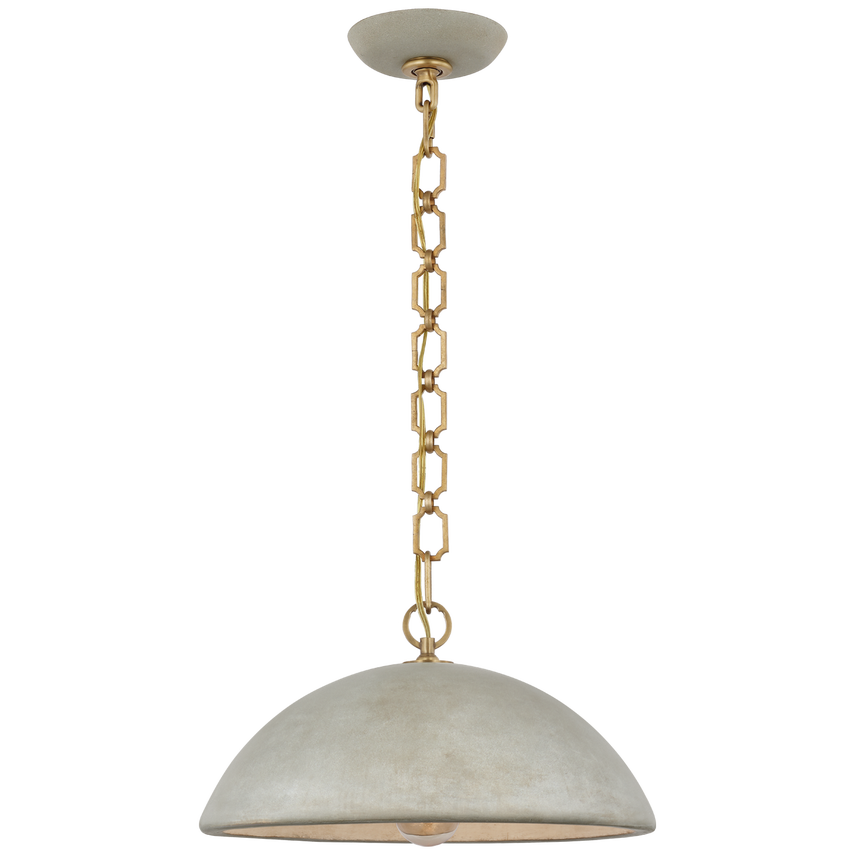 Elliot Dome Pendant in Portland Gray- Various Sizes
