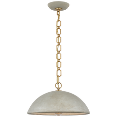 Elliot Dome Pendant in Portland Gray- Various Sizes