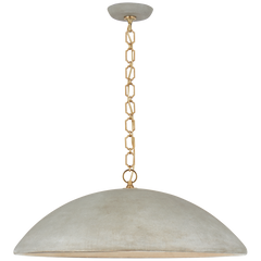 Elliot Dome Pendant in Portland Gray- Various Sizes