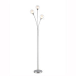 Clementine 3 light Floor Lamp - Chrome Finish