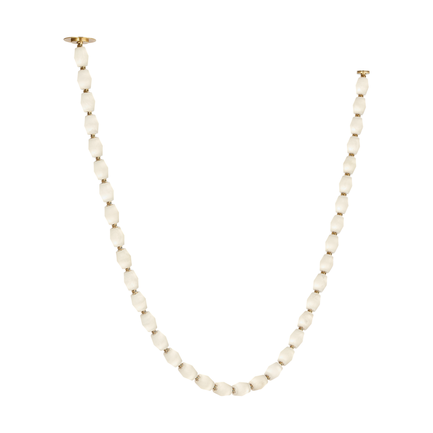 Collier Alabaster 84"108"/132"/240" Chandelier- Various Finishes