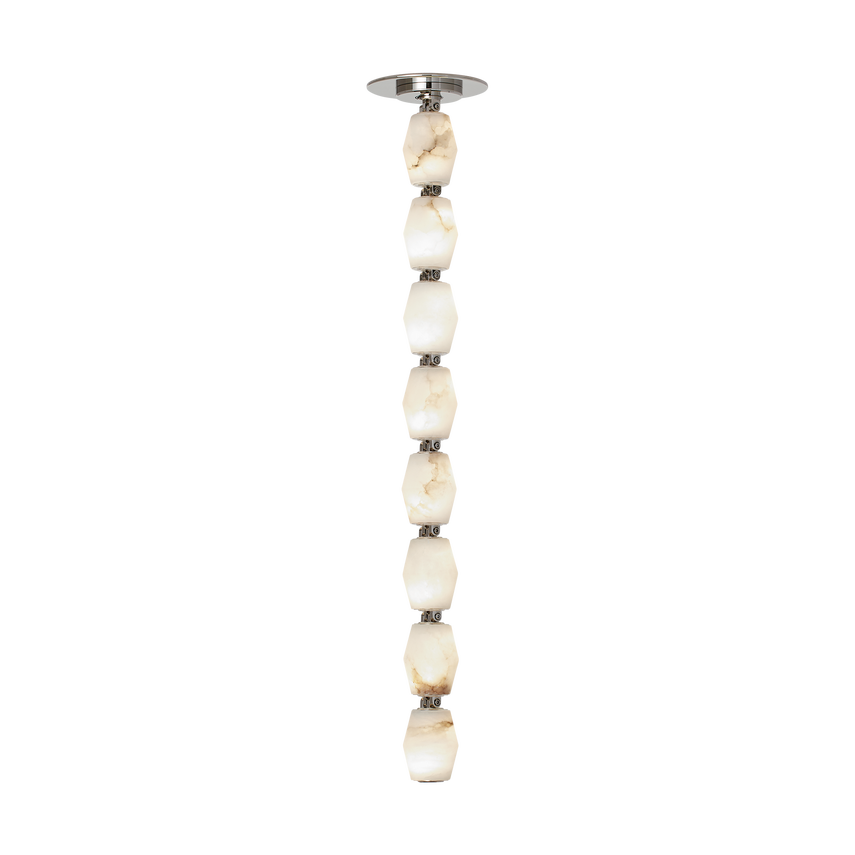 Collier Alabaster 24"/36"/48"Pendant- Various Colors