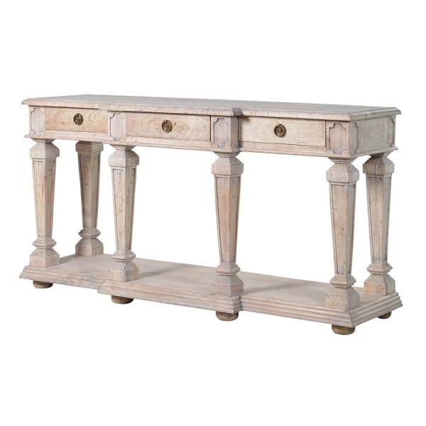 Imperial 3 Drawer Console Table