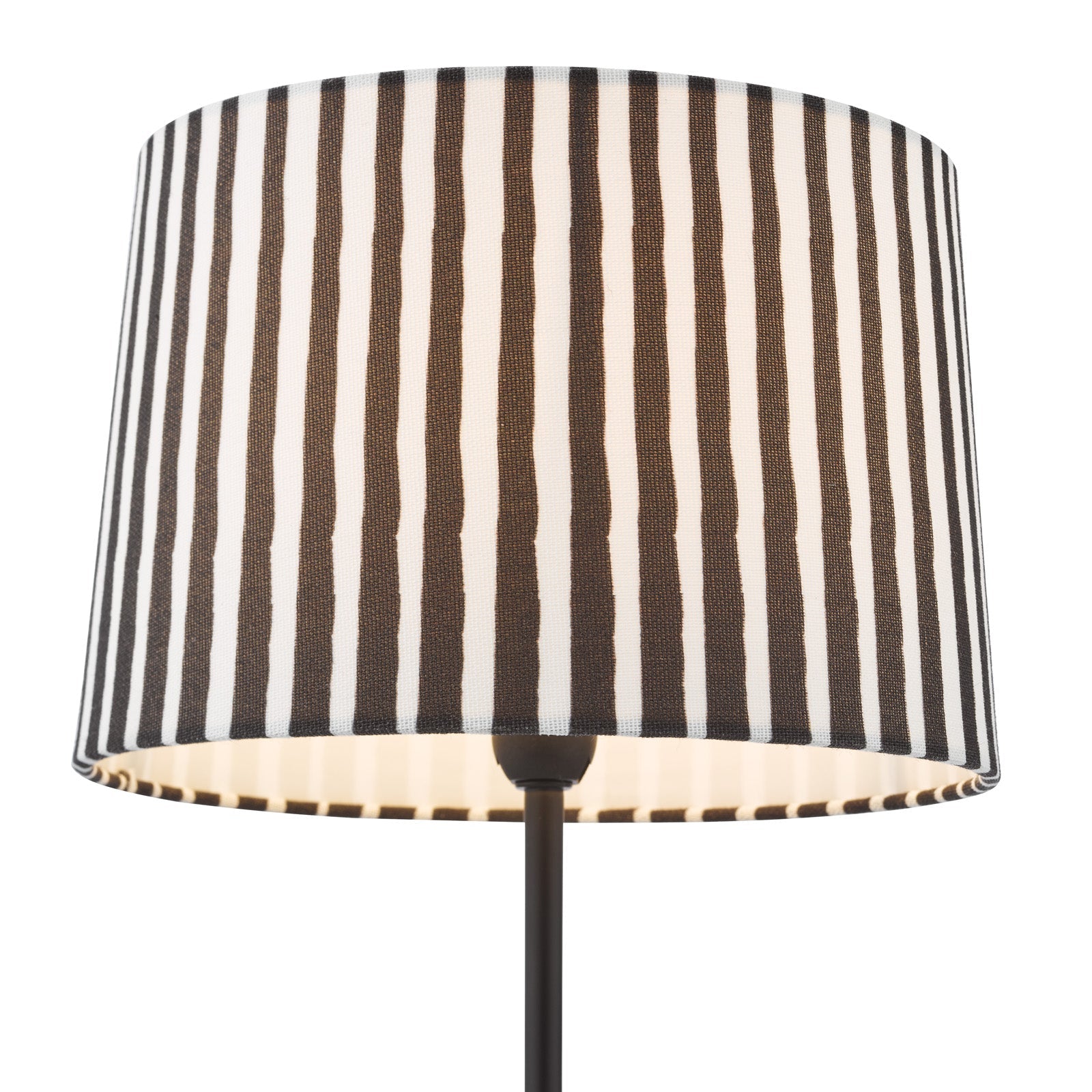 Sosa Table Lamp Matt Black/Matt Taupe  With Shade E14
