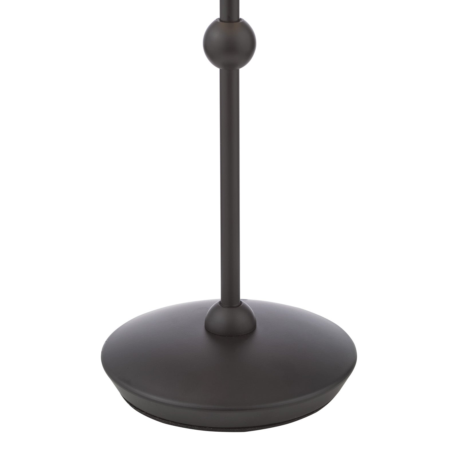 Sosa Table Lamp Matt Black/Matt Taupe  With Shade E14