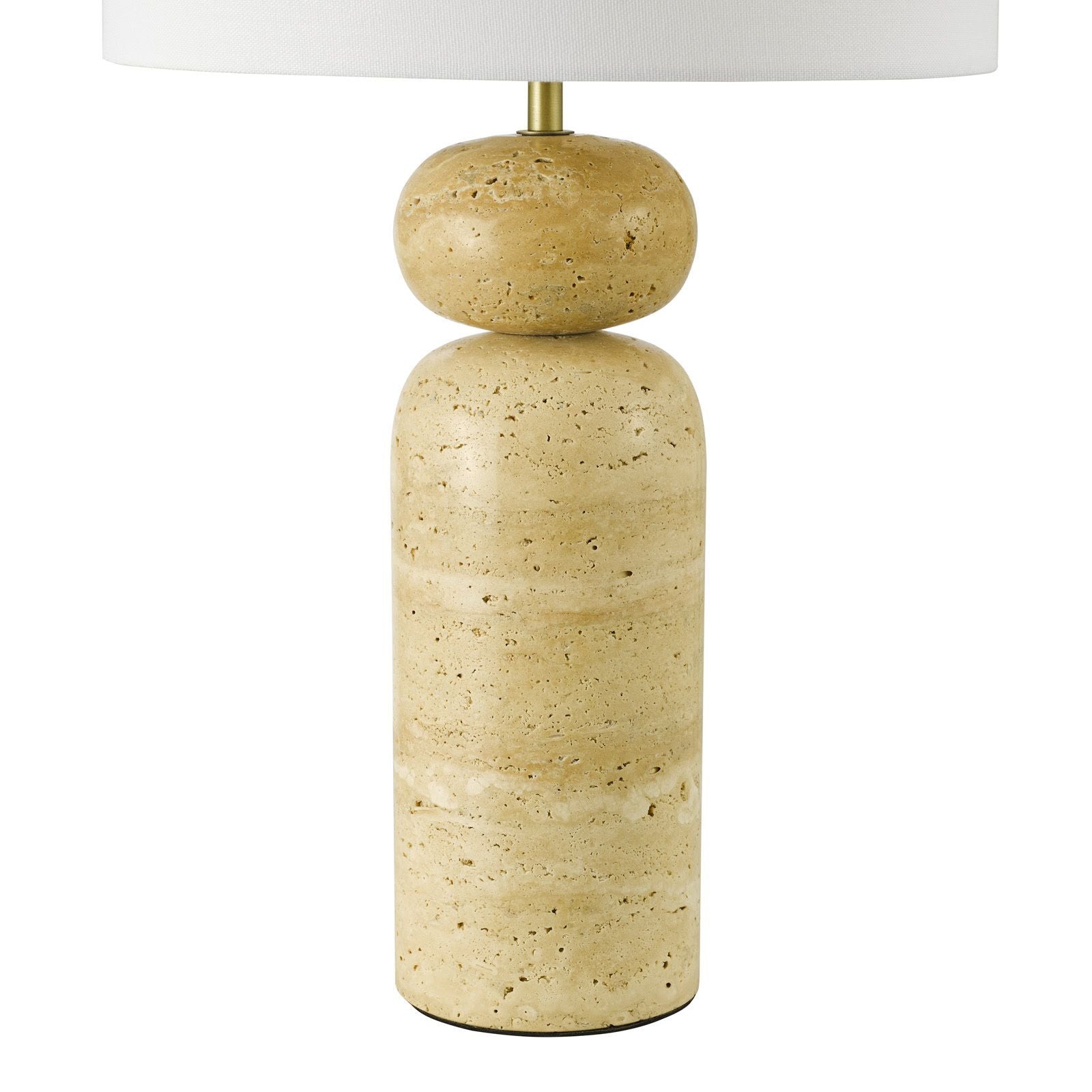 Soyala Table Lamp Brown With Shade