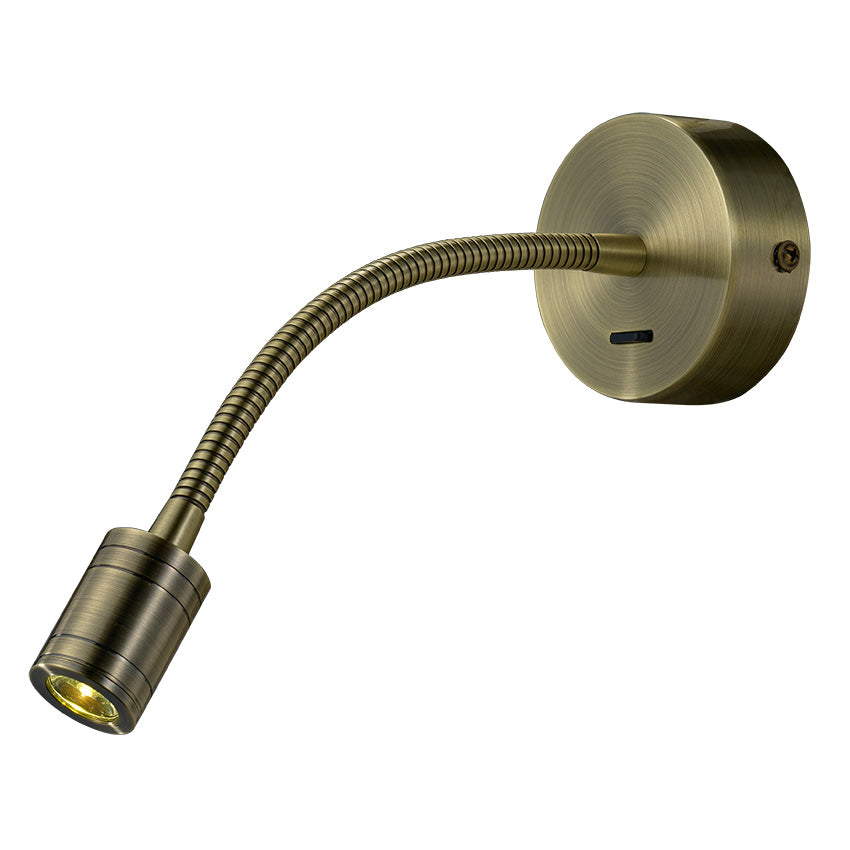 Focus Flexi LED Arm Reading Spot Light- Various Finishes