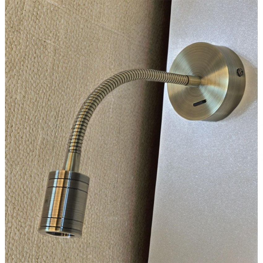 Focus Flexi LED Arm Reading Spot Light- Various Finishes