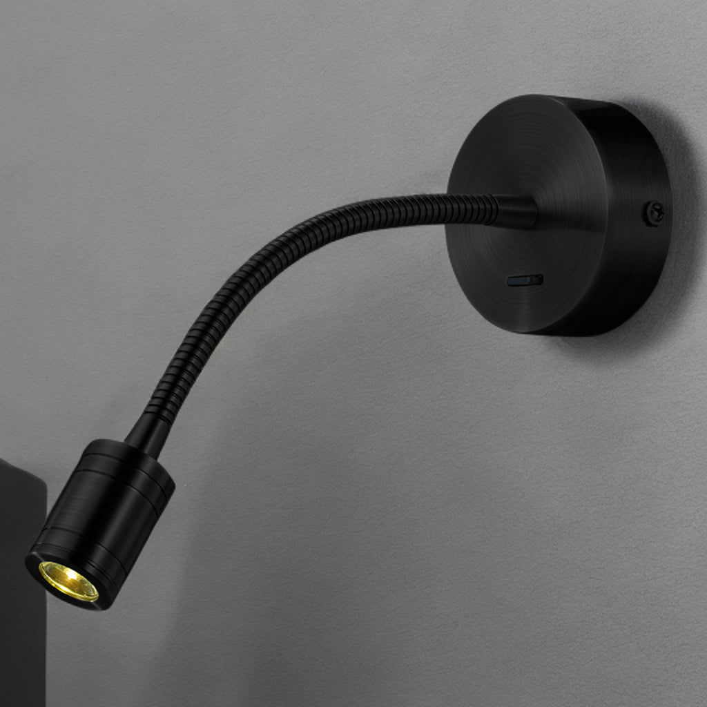 Focus Flexi LED Arm Reading Spot Light- Various Finishes