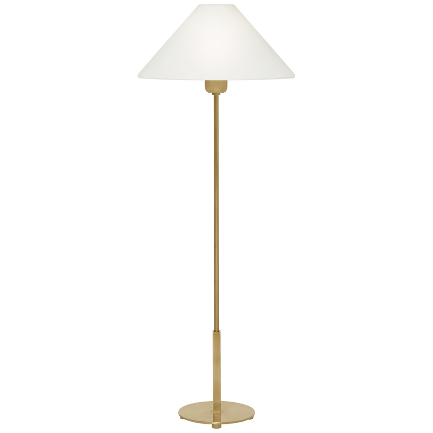 Hackney Buffet Floor Lamp- Brass/ Nickel Finishes