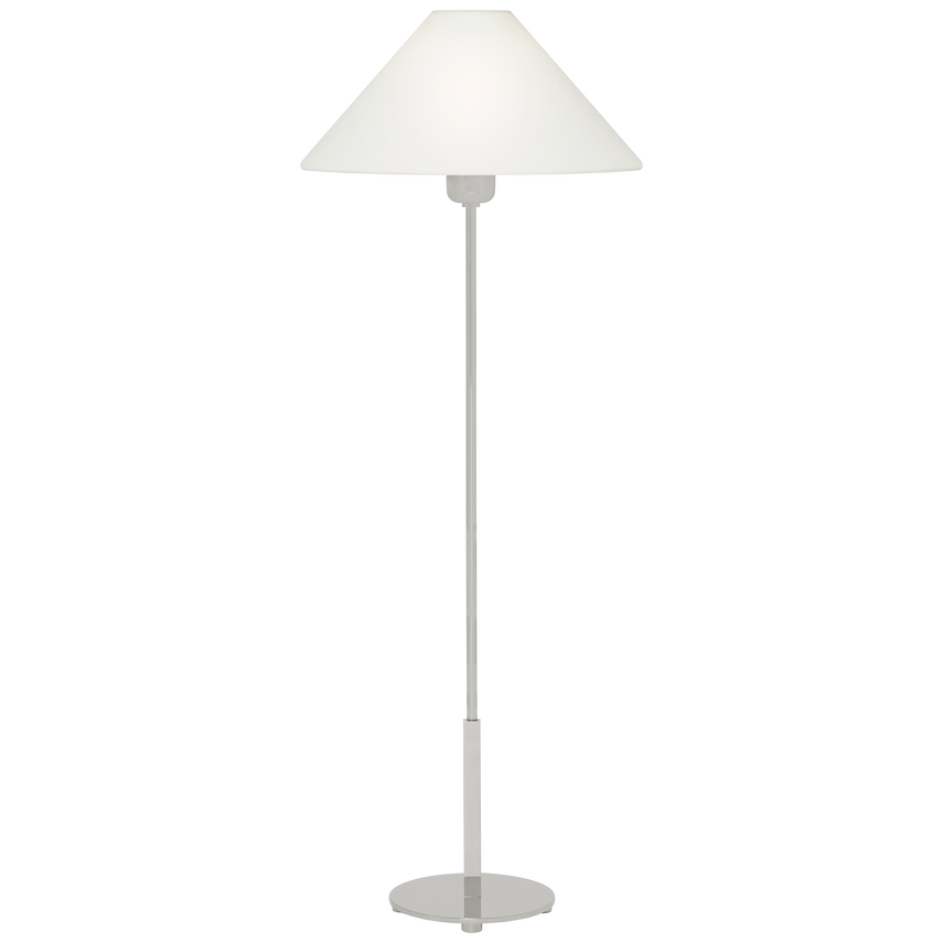 Hackney Buffet Floor Lamp- Brass/ Nickel Finishes