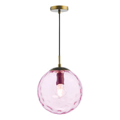 Ripple Single Light Pendant - Various Finishes