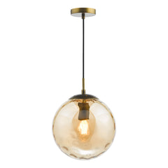 Ripple Single Light Pendant - Various Finishes