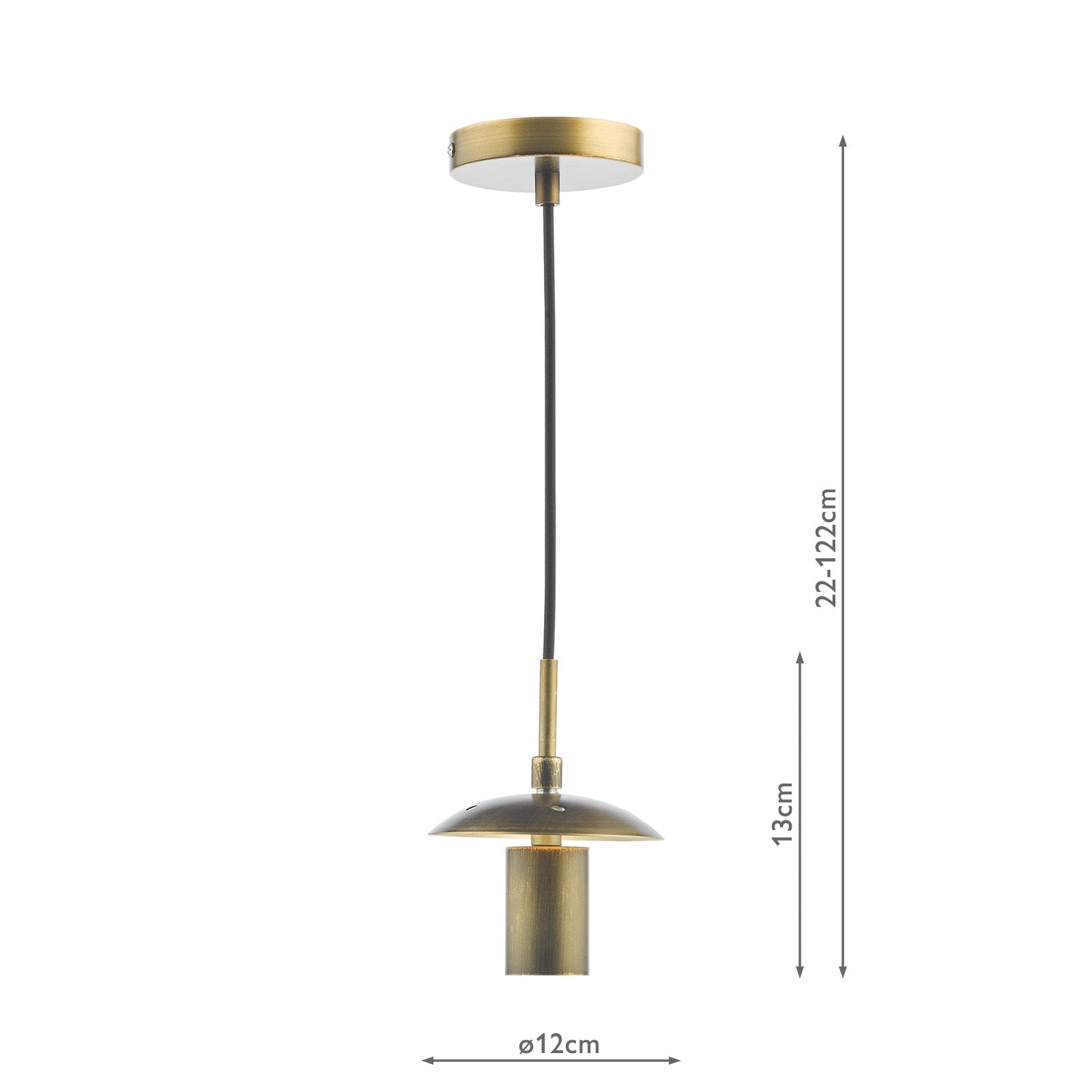 1 Light Matt Black/ Polished Chrome/ Bronze