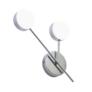 Edessa 2x5w LED Wall Light Chrome
