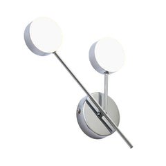 Edessa 2x5w LED Wall Light Chrome