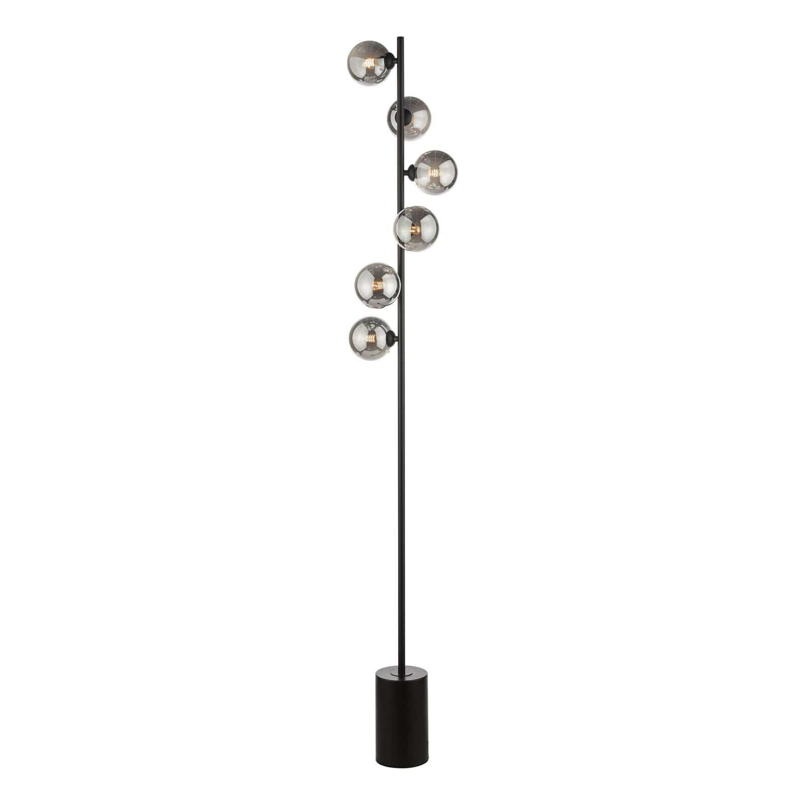 Spiral 6Lt Floor Lamp G9 Various Types & Various Finishes