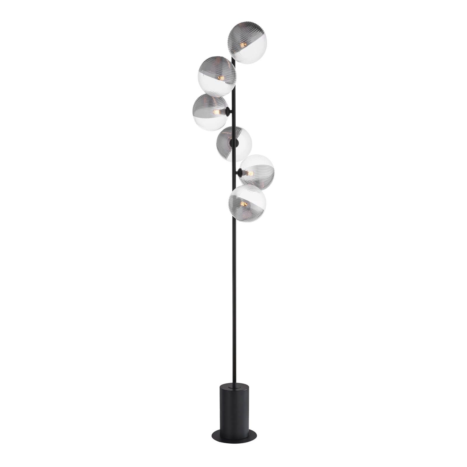 Spiral 6Lt Floor Lamp G9 Various Types & Various Finishes