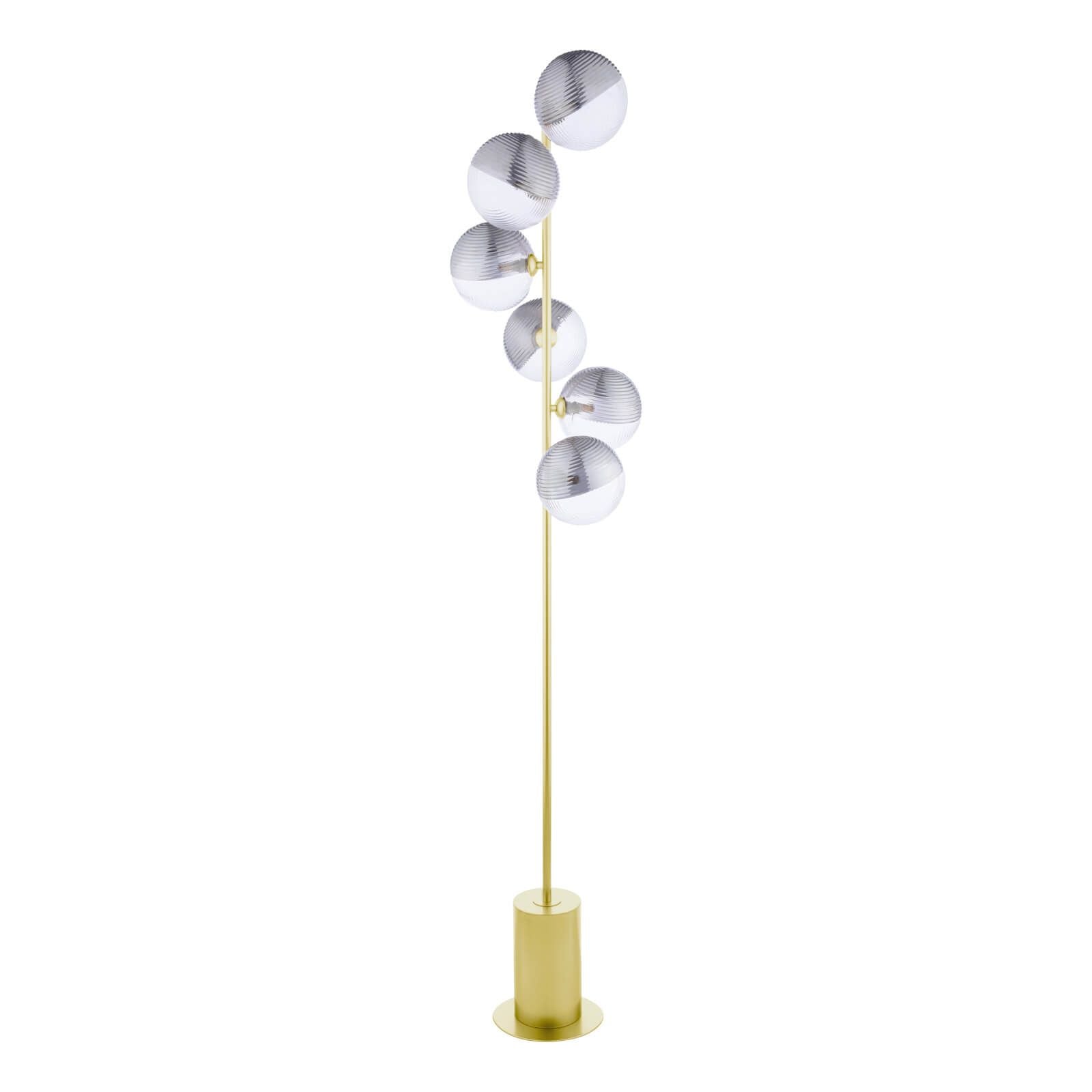 Spiral 6Lt Floor Lamp G9 Various Types & Various Finishes