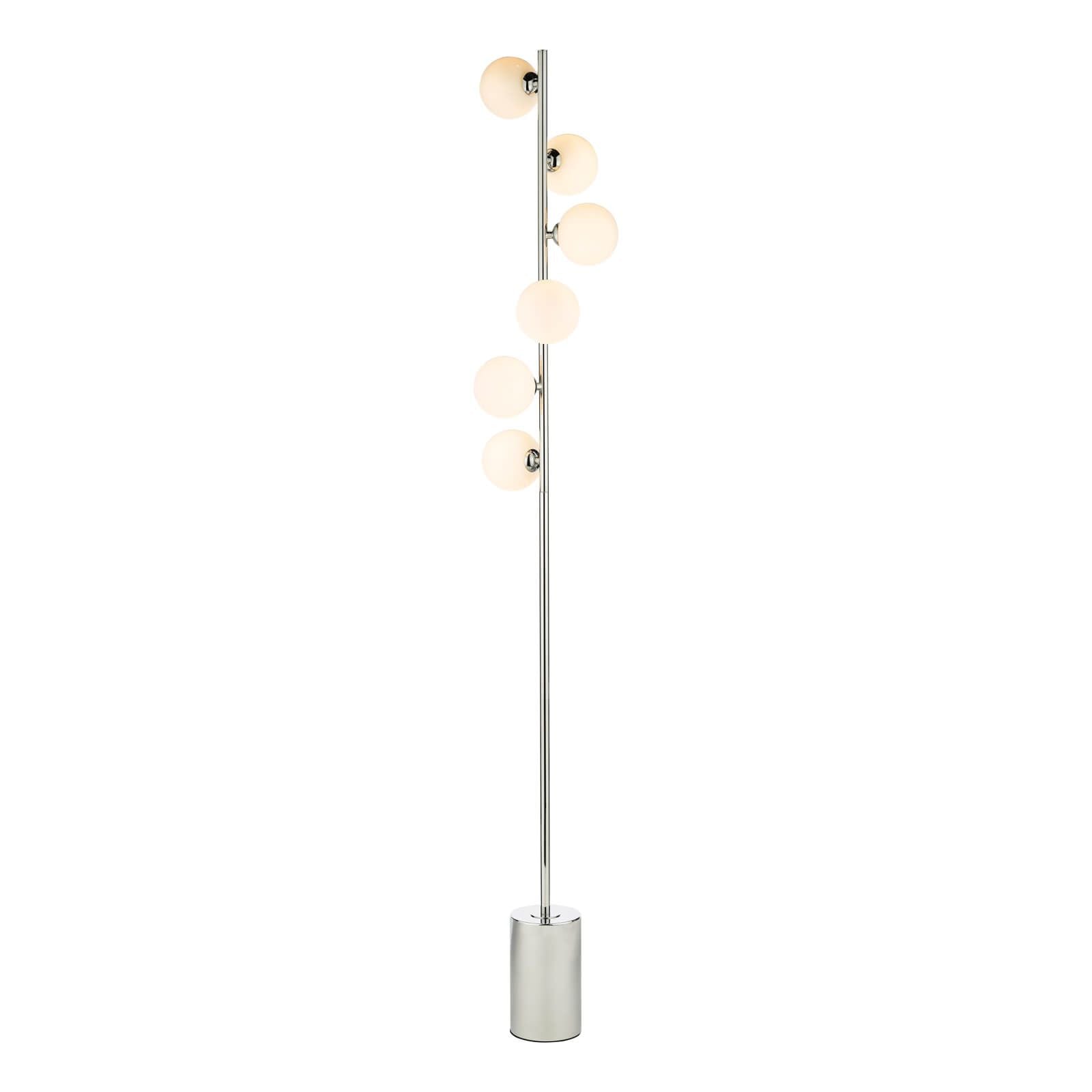 Spiral 6Lt Floor Lamp G9 Various Types & Various Finishes